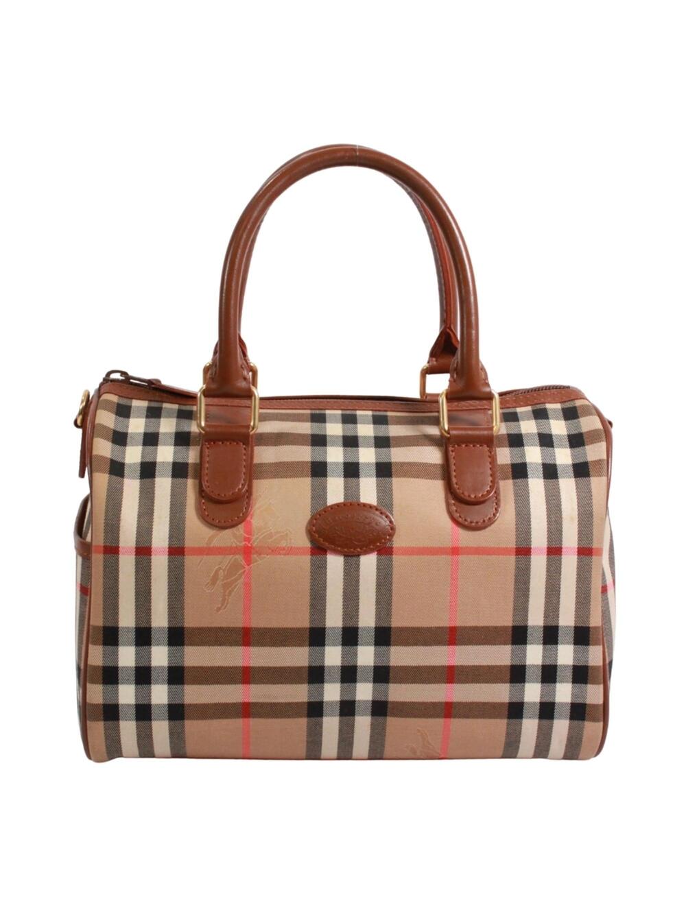 Burberry Chester Satchel Haymarket #342042B55B